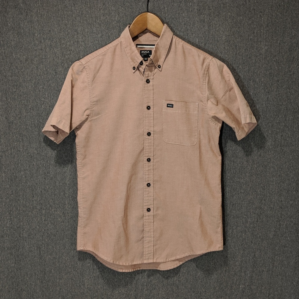 RVCA Short-sleeve Oxford Shirt